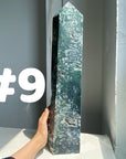 Big Moss Agate Tower