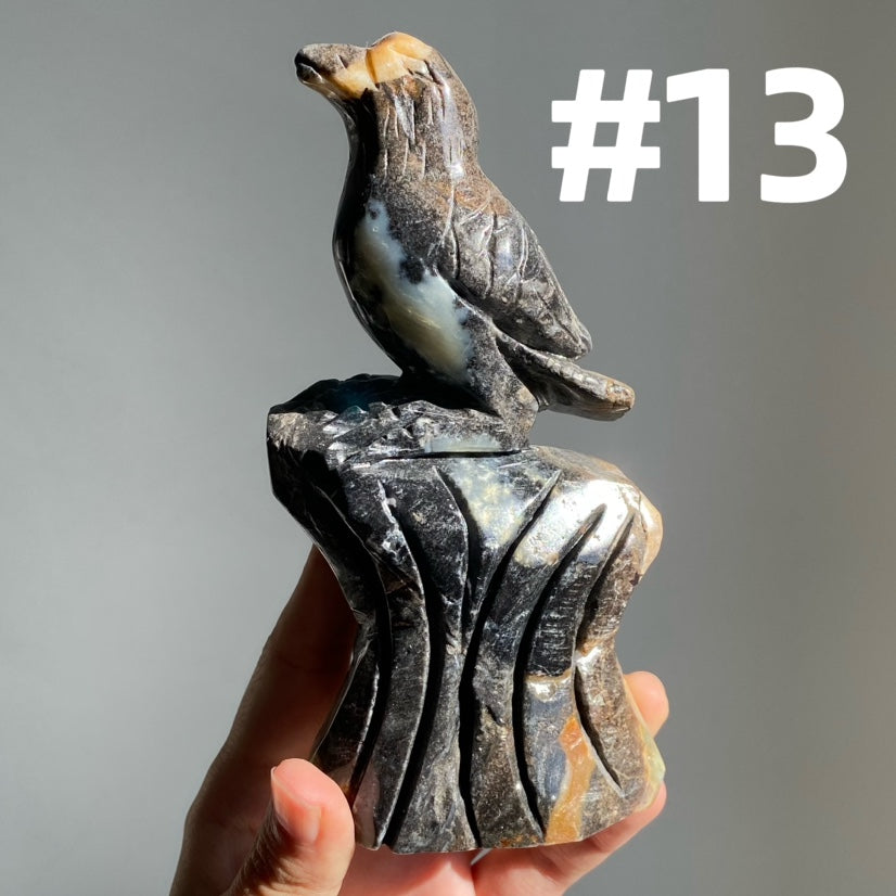 Sky Blue Quartz Bird