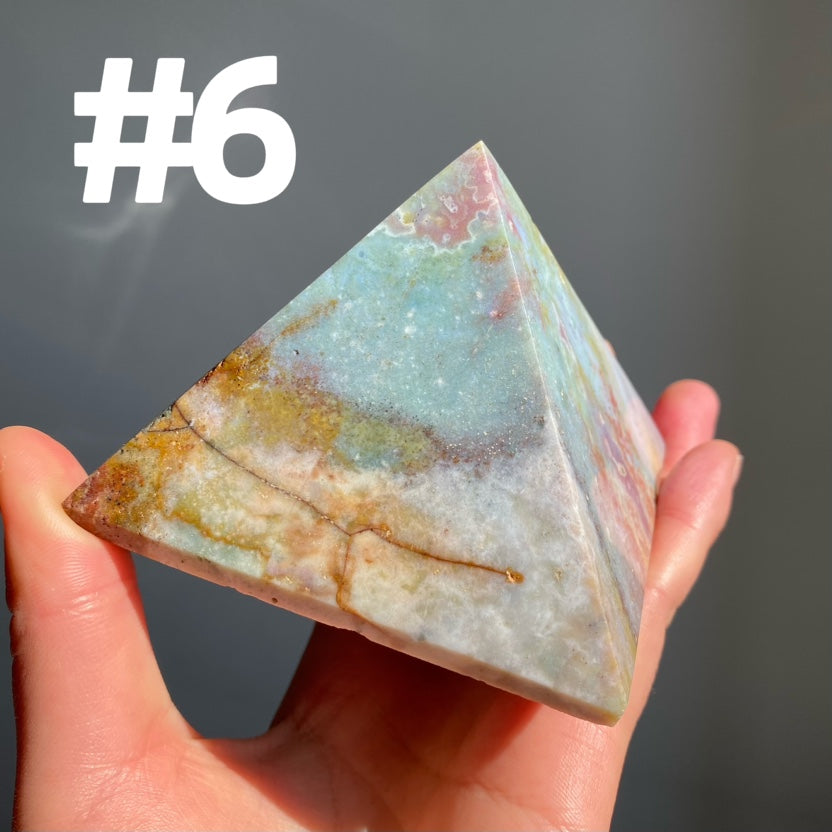 Ocean Jasper Big Pyramid