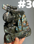 Labradorite Carvings