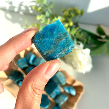 Blue Apatite Raw