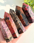 Rhodonite Small Tower