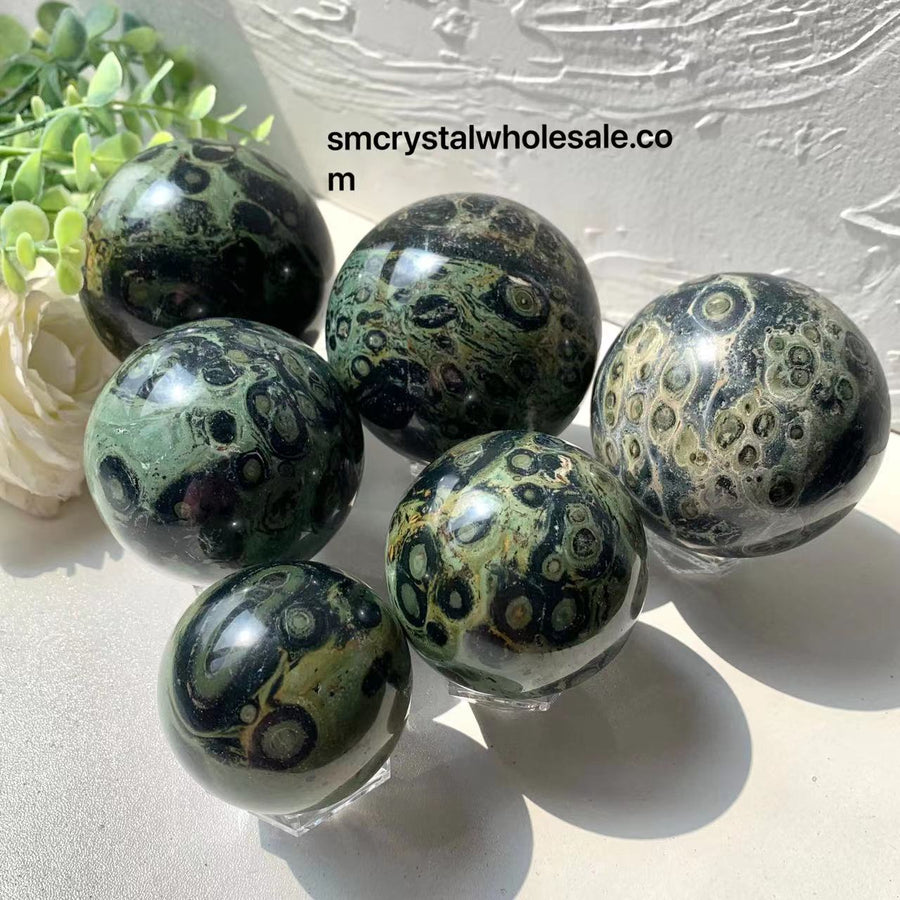 Kambaba Jasper Sphere