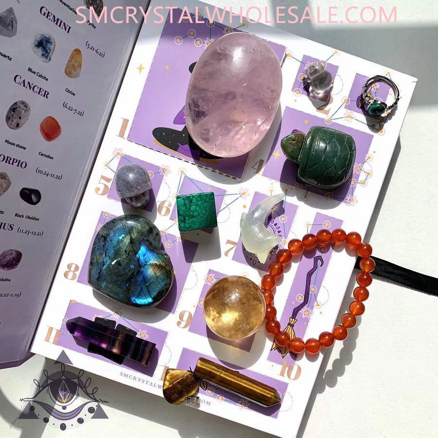 12-Day Crystal Advent Calendar – Simmon Crystal Wholesale