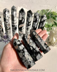 Snowflake Obsidian Small Tower