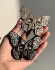 Obsidian Skull Butterfly